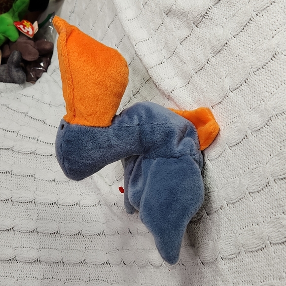 🕸Vintage Ty Beanie Baby Original Scoop The Pelican P.V.C. Pellets 1996 - Picture 3 of 12